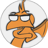 Nerdy Dragon mascot